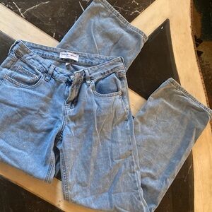 Ashley Mason Light Blue Flare & Wide Leg Jeans